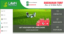 Desktop Screenshot of buchananturf.com.au